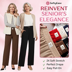 🏆ULTIMA ZI DE REDUCERI 60% REDUCERE!!💝Pantaloni elastici cu talie înaltă și croială perfectă👖-4