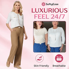 🏆ULTIMA ZI DE REDUCERI 60% REDUCERE!!💝Pantaloni elastici cu talie înaltă și croială perfectă👖-5