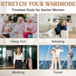 🏆ULTIMA ZI DE REDUCERI 60% REDUCERE!!💝Pantaloni elastici cu talie înaltă și croială perfectă👖-7