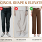 🏆ULTIMA ZI DE REDUCERI 60% REDUCERE!!💝Pantaloni elastici cu talie înaltă și croială perfectă👖-8