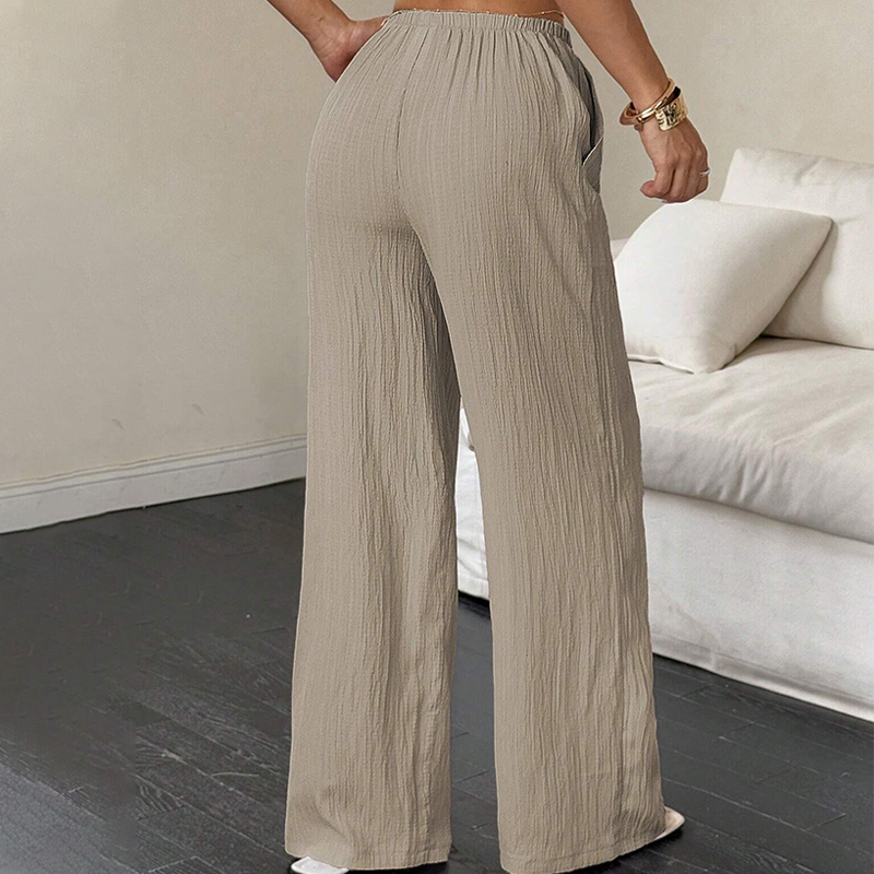 ❣️Pantaloni largi pentru femei-4