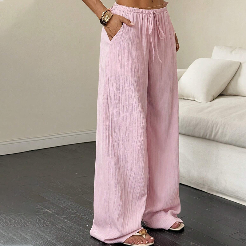 ❣️Pantaloni largi pentru femei-5
