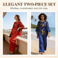 💗Set din 2 piese pentru femei: bluză cu imprimeu și pantaloni💓-5