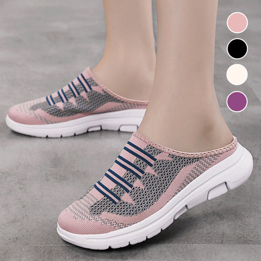 Pohodlné a priedušné papuče so zatvorenou špičkou