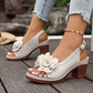 👡Sandale florale cu vârf deschis pentru femei-1