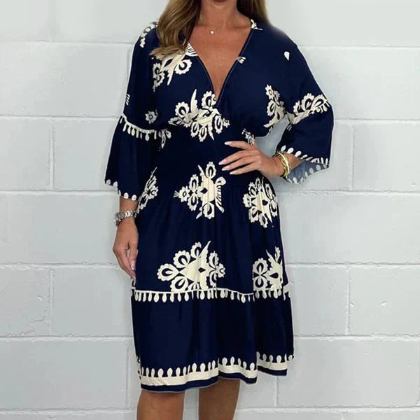 👗 Rochie imprimată de vară pentru femei-11