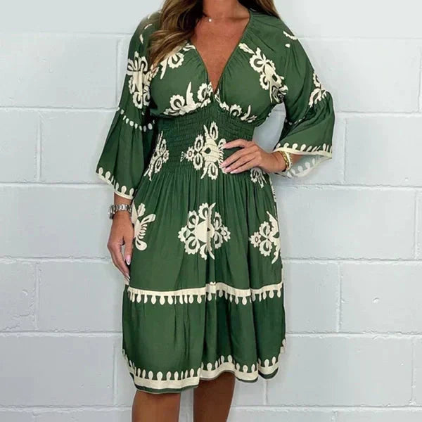 👗 Rochie imprimată de vară pentru femei-13