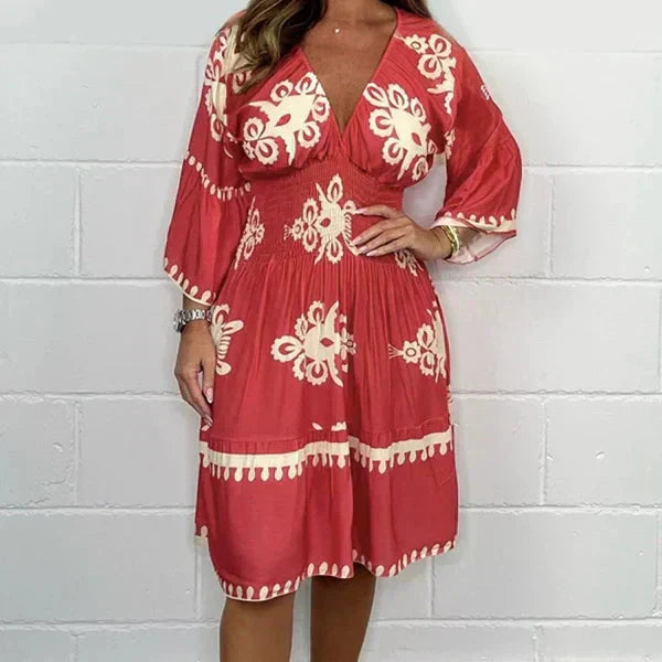👗 Rochie imprimată de vară pentru femei-15