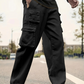 Pantaloni de lucru pentru bărbați, cu picioare drepte și buzunare multiple-10