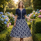 💐Rochie elegantă cu imprimeu floral-6
