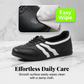 Adidași retro pentru femei, cu dungi și șireturi-6