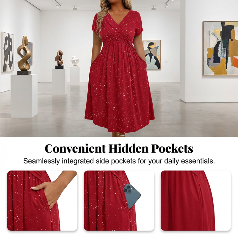 💃O rochie elegantă pentru femei✨-6