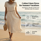 🏖️🌊Rochie casual de vară din dantelă, cu guler rotund🌬️👗-1