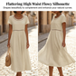 🏖️🌊Rochie casual de vară din dantelă, cu guler rotund🌬️👗-8