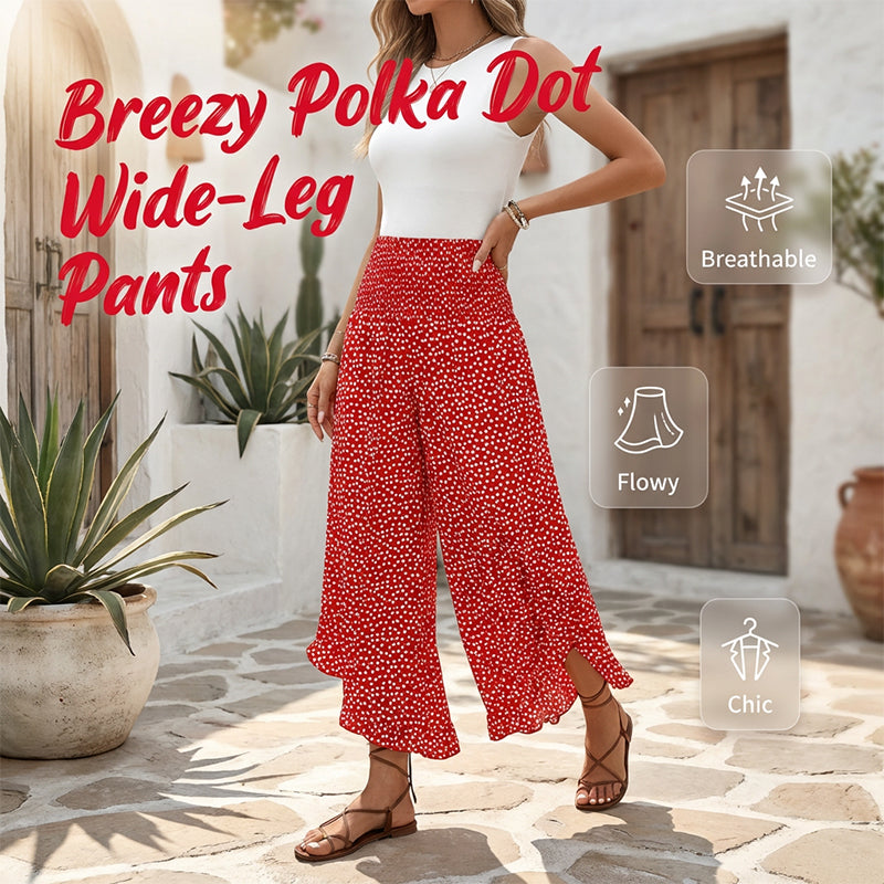😍Pantaloni largi, cu talie înaltă, pentru femei – subțiază silueta, sunt comozi și eleganți🌠️-9
