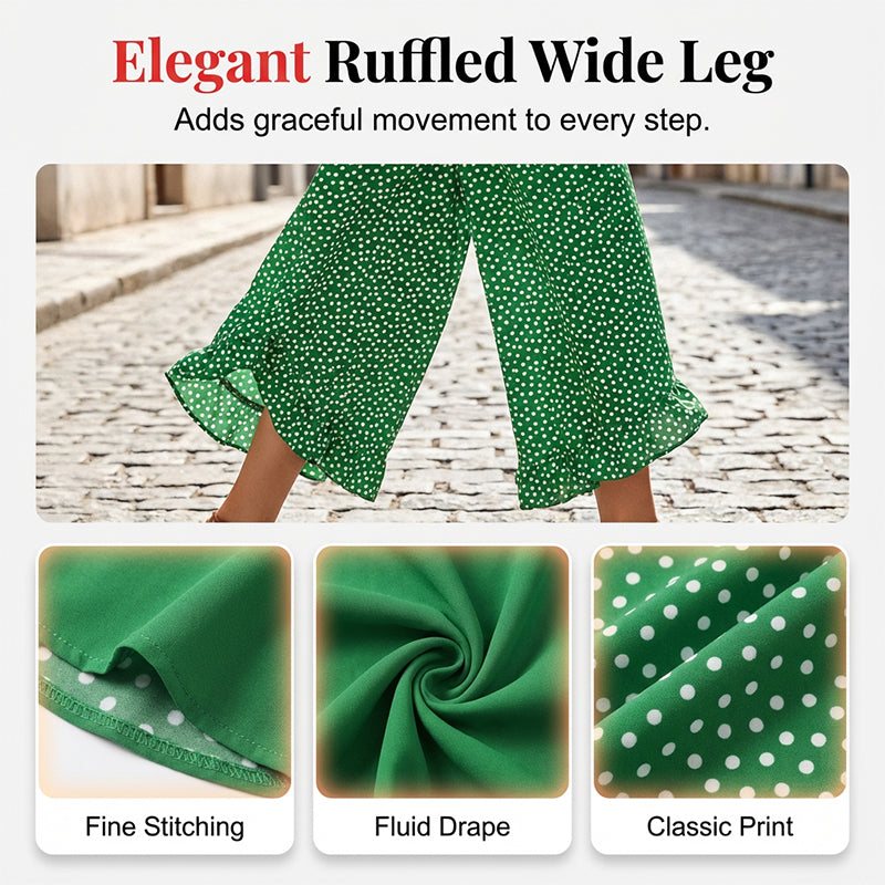 😍Pantaloni largi, cu talie înaltă, pentru femei – subțiază silueta, sunt comozi și eleganți🌠️-11