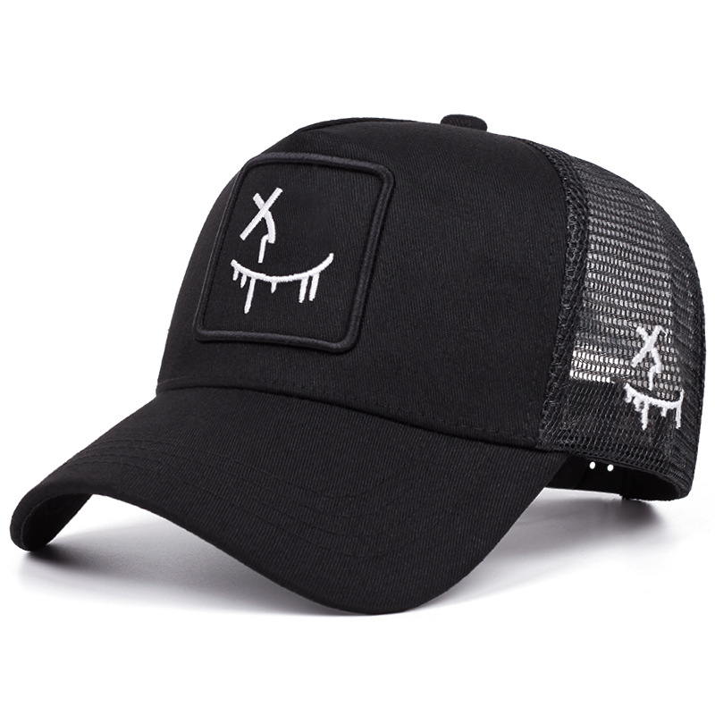😄 Casca de baseball unisex cu motiv smiley ✨-5