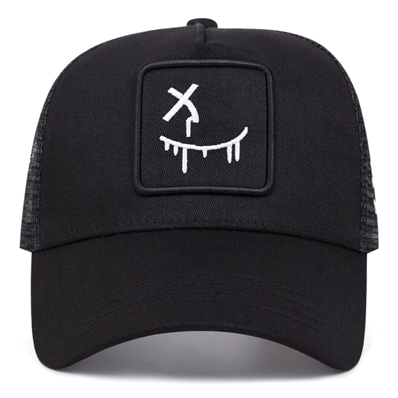 😄 Casca de baseball unisex cu motiv smiley ✨-6