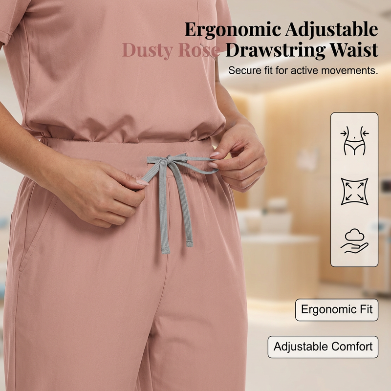 Set de haine medicale confortabile și respirabile pentru femei-3