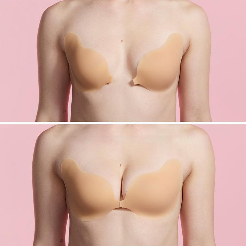Strapless Self-Adhesive Bra for Backless Dresses-4