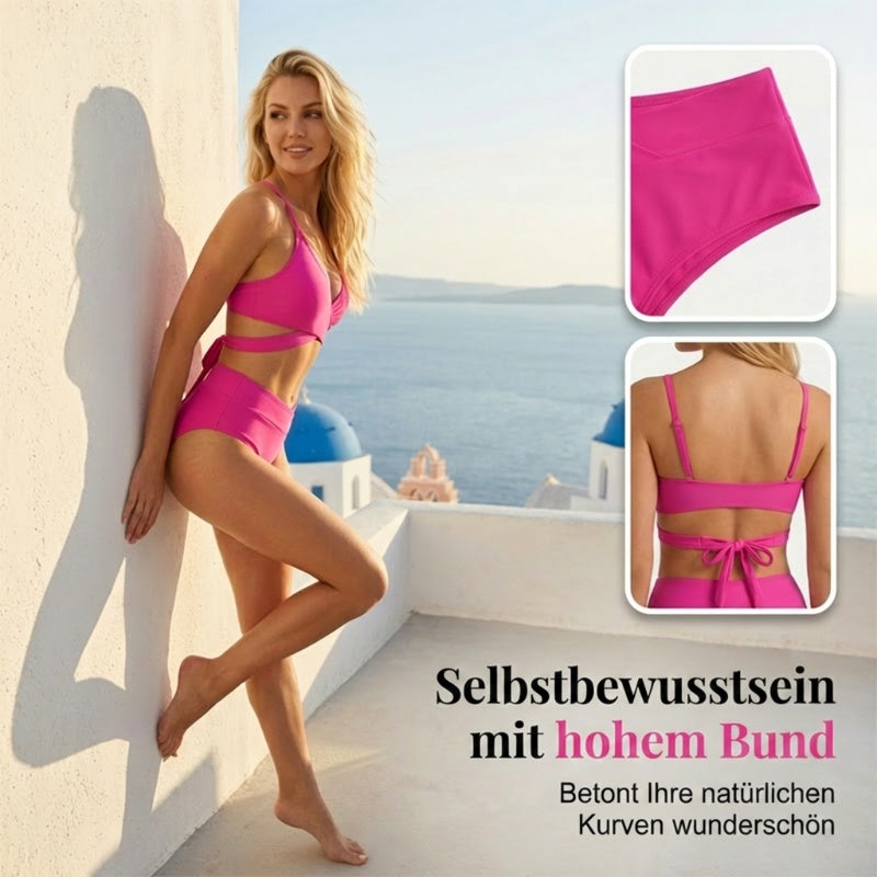 Set de bikini sexy pentru femei, cu șnururi-9