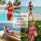 Set de bikini sexy pentru femei, cu șnururi-11