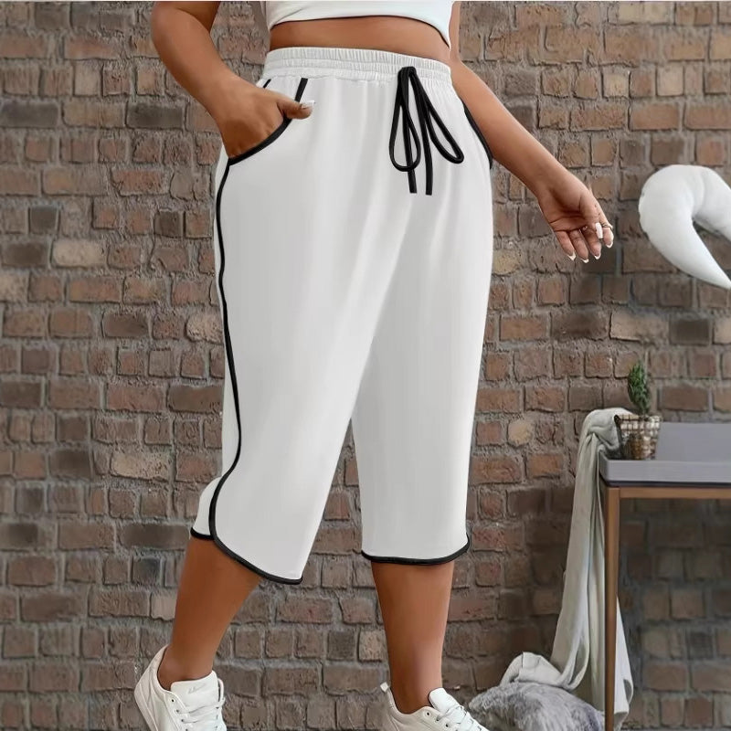 ⏰Pantaloni scurți de sport elastici și confortabili pentru femei-1