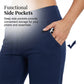 Pantaloni de trening cu talie înaltă, croială ajustată, șnur și buzunare-9