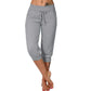 Pantaloni de trening cu talie înaltă, croială ajustată, șnur și buzunare-1