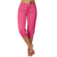 Pantaloni de trening cu talie înaltă, croială ajustată, șnur și buzunare-5