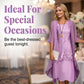 Set de rochie de gală până la genunchi și cardigan pentru femei-11
