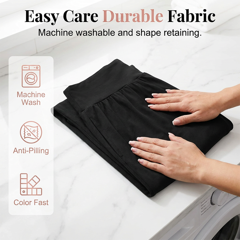 Pantaloni de yoga și de zi cu zi pentru femei, cu talie înaltă și buzunare-6