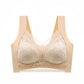 💟Sutien pentru femei realizat din mătase de gheață cu dantelă👙