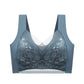 💟Sutien pentru femei realizat din mătase de gheață cu dantelă👙