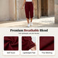 Pantaloni Capri pentru femei, talie elastică, casual