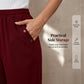 Pantaloni Capri pentru femei, talie elastică, casual