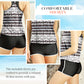 Set de bikini imprimat confortabil pentru femei, 3 piese