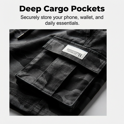 🩳 50% RABATT! 🏃‍♂️ Taktische Cargoshorts für Herren – Lockere Passform & maximale Bewegungsfreiheit – Robuste Qualität, praktische Taschen – ideal für Outdoor, Arbeit oder Freizeit 🌿💪✨