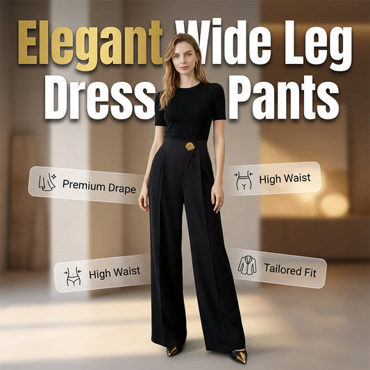 Pantaloni casual pentru femei, cu talie largă