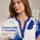 Bluză pentru femei cu imprimeu stilat, mânecă scurtă
