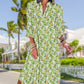 Rochie casual lejeră pentru femei, cu imprimeu floral
