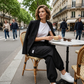 Pantaloni Casual Camuflați pentru Femei cu Șnur