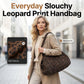 Geantă Tote Bag cu Imprimeu Leopard pentru Femei