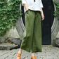 Pantaloni casual, lejeri, cu șnur și buzunare