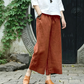 Pantaloni casual, lejeri, cu șnur și buzunare