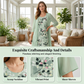 Set elegant pentru femei: rochie din șifon și cardigan, set de 2 piese