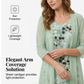 Set elegant pentru femei: rochie din șifon și cardigan, set de 2 piese