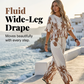 Set de pantaloni cu imprimeu floral pentru femei, eleganță fără efort