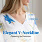 Rochie pentru femei cu imprimeu elegant, volane și buzunare