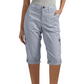 Pantaloni Capri Cargo Casual pentru Femei cu Buzunare
